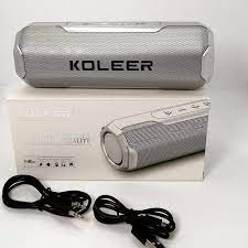 KOLEER S218 New Bluetooth Speaker 1200 mAh Battery Outdoor Portable Sound Box HD Stereo Sound Bass Subwoofer Loudspeaker