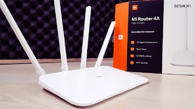 WiFi Router 4A AC1200 4 Antennas Dual Band-1167 Mbps Gigabit Version