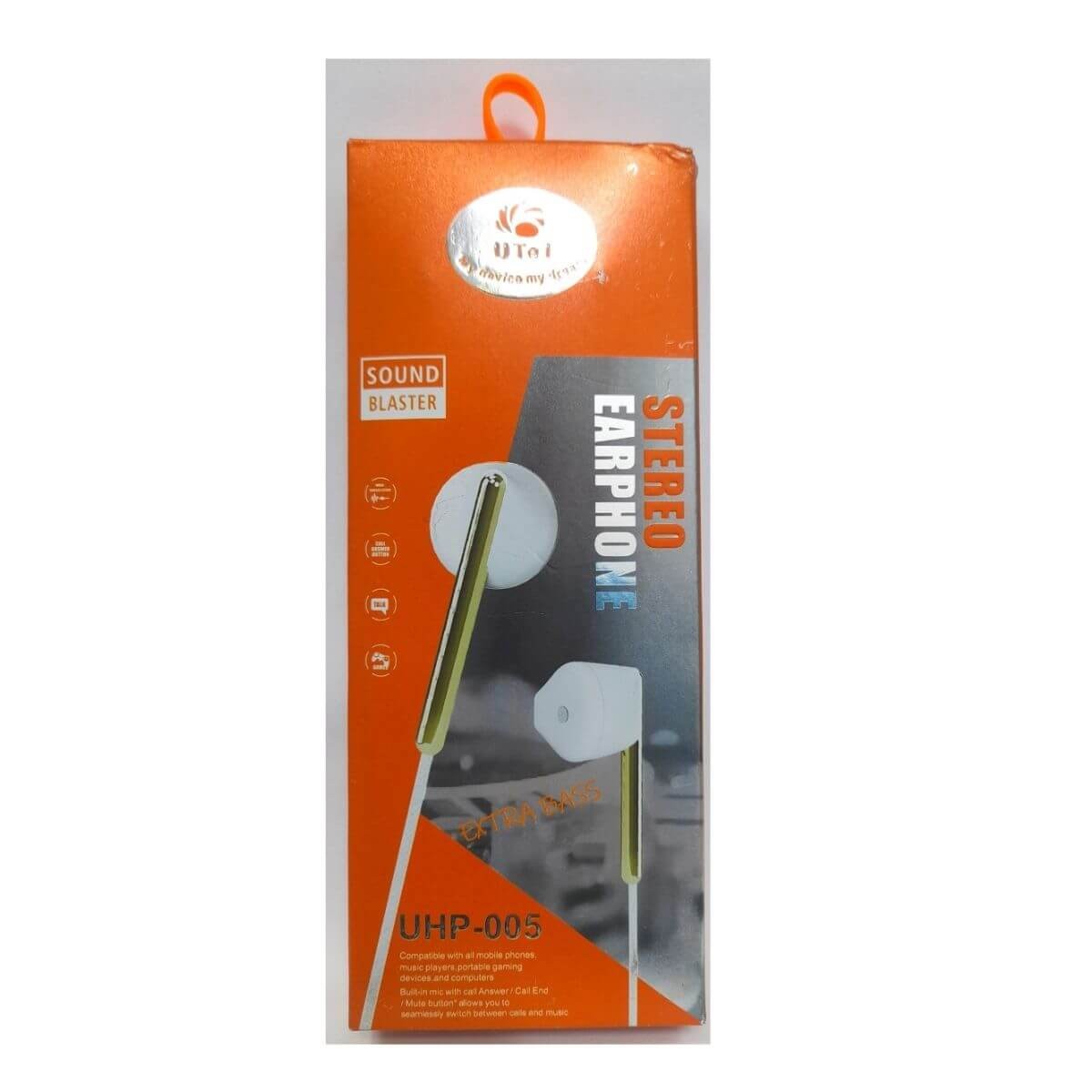 Utel Stereo Earphone UHP005