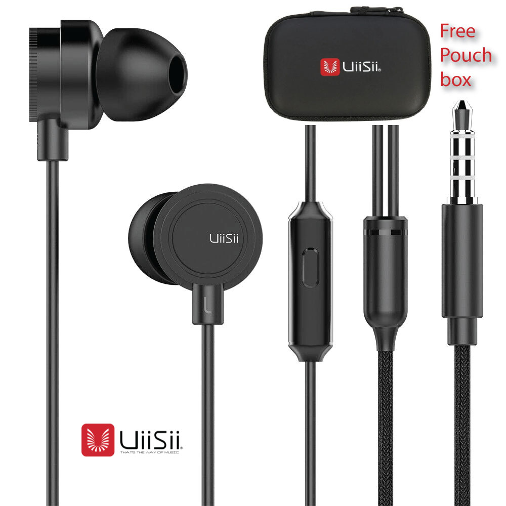 UiiSii HM13 In-Ear Earphone Dynamic Headset with Microphone
