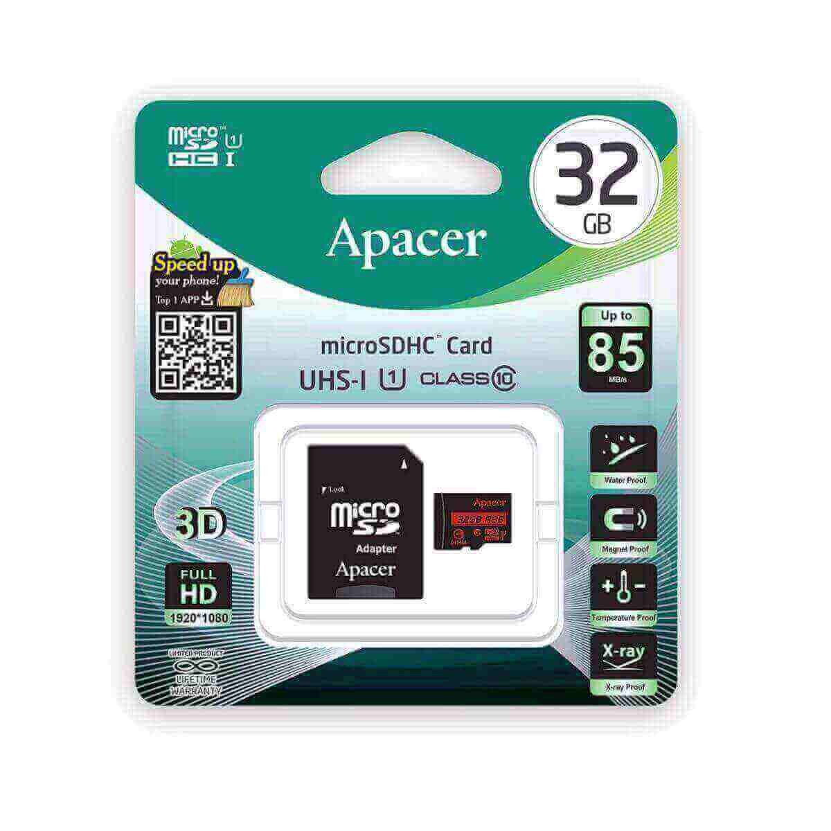 Apacer 32GB Class 10 Micro Memory Card Origina