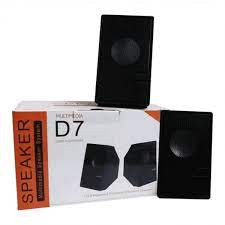 D7 Speaker for Mobile and PC -Mini Sound box - Woofer - Black