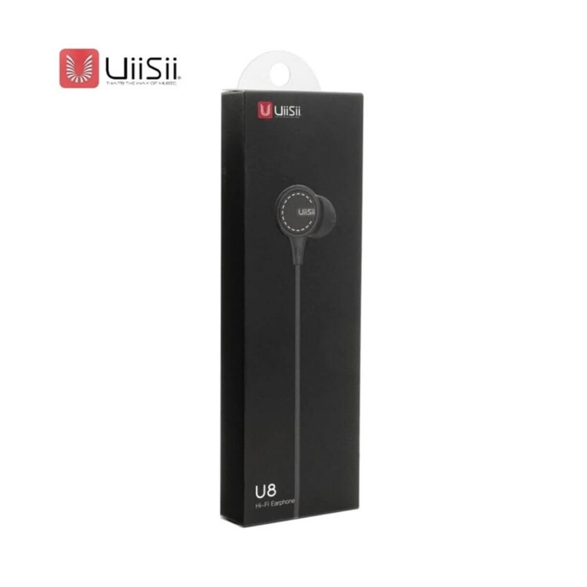 UiiSii U8 Earphone Black