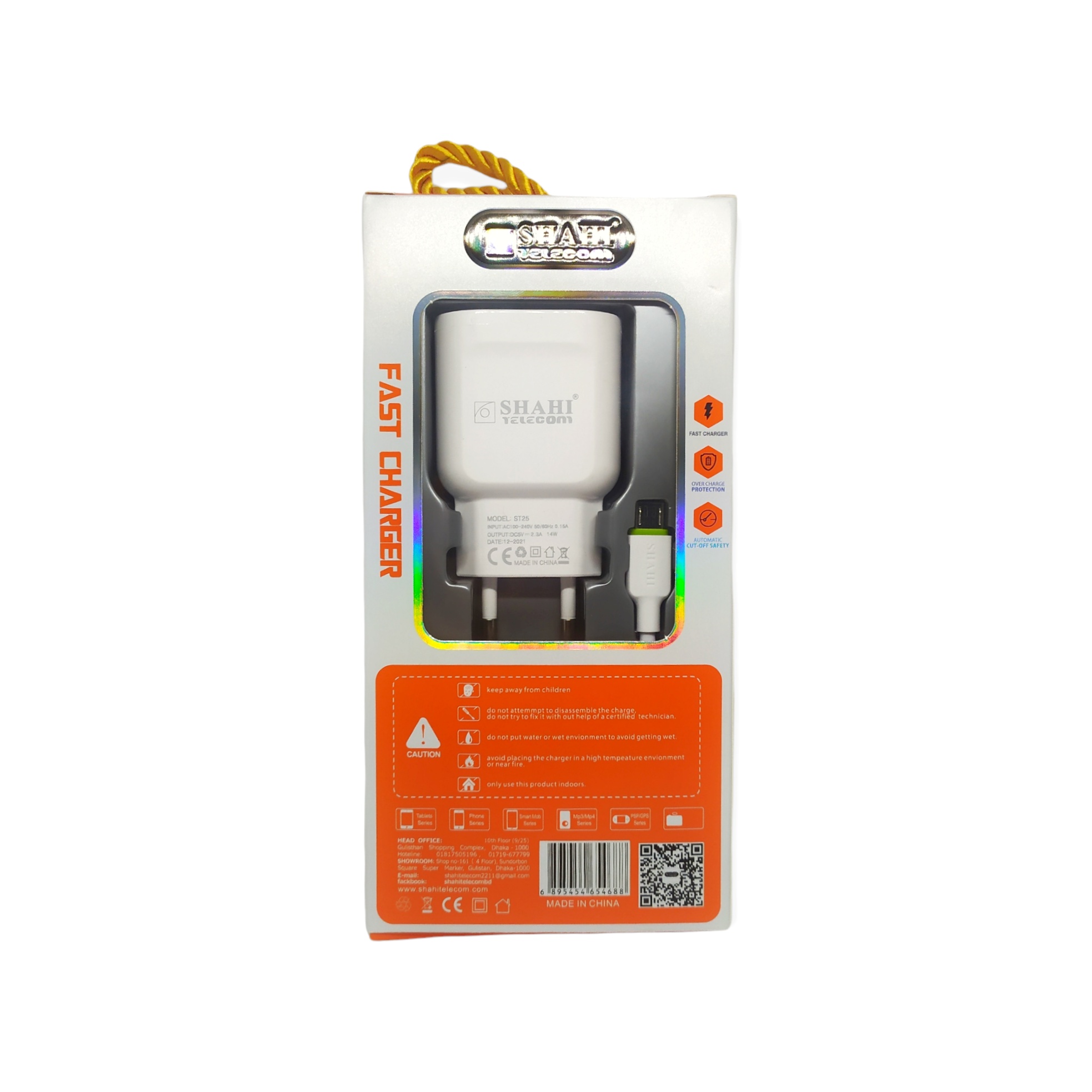 Shahi Android charger 2.3A ST25 micro