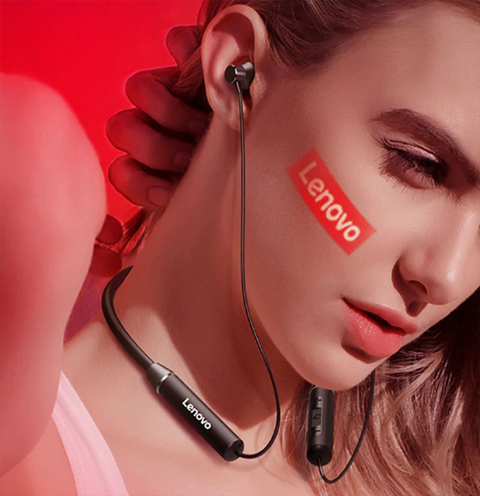 Lenovo HE05 wireless in-ear neckband earphones