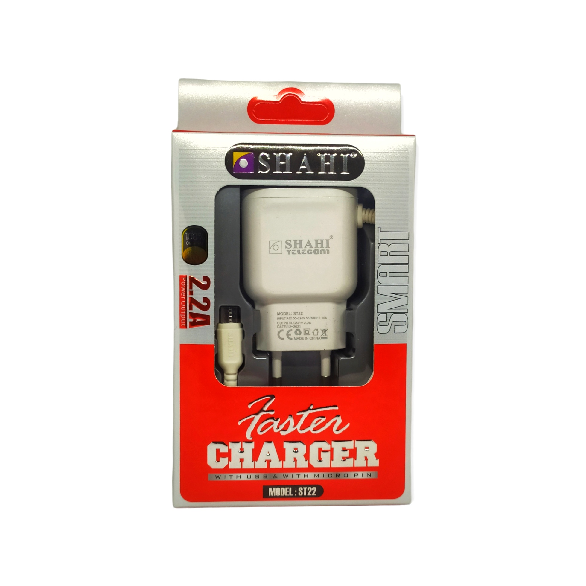 Shahi Android charger 2.2A ST22 micro