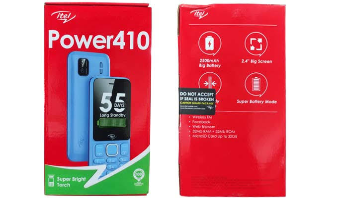 Itel Power 410
