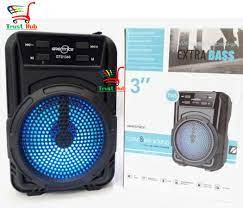 Gts 1346 Wireless Bluetooth Rechargeable Speaker - Bluetooth Speaker