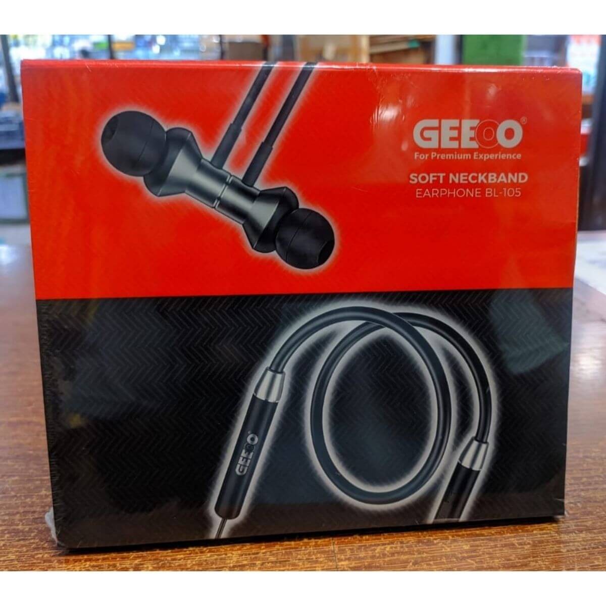 GEEOO BL105 Extra Bass Bluetooth NeckBand Earphone B2B