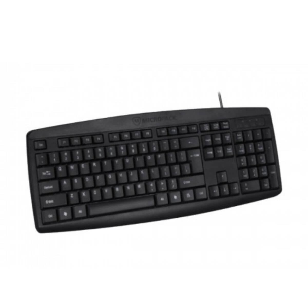 Micropack K203 Basic wired USB Keyboard {Poly}