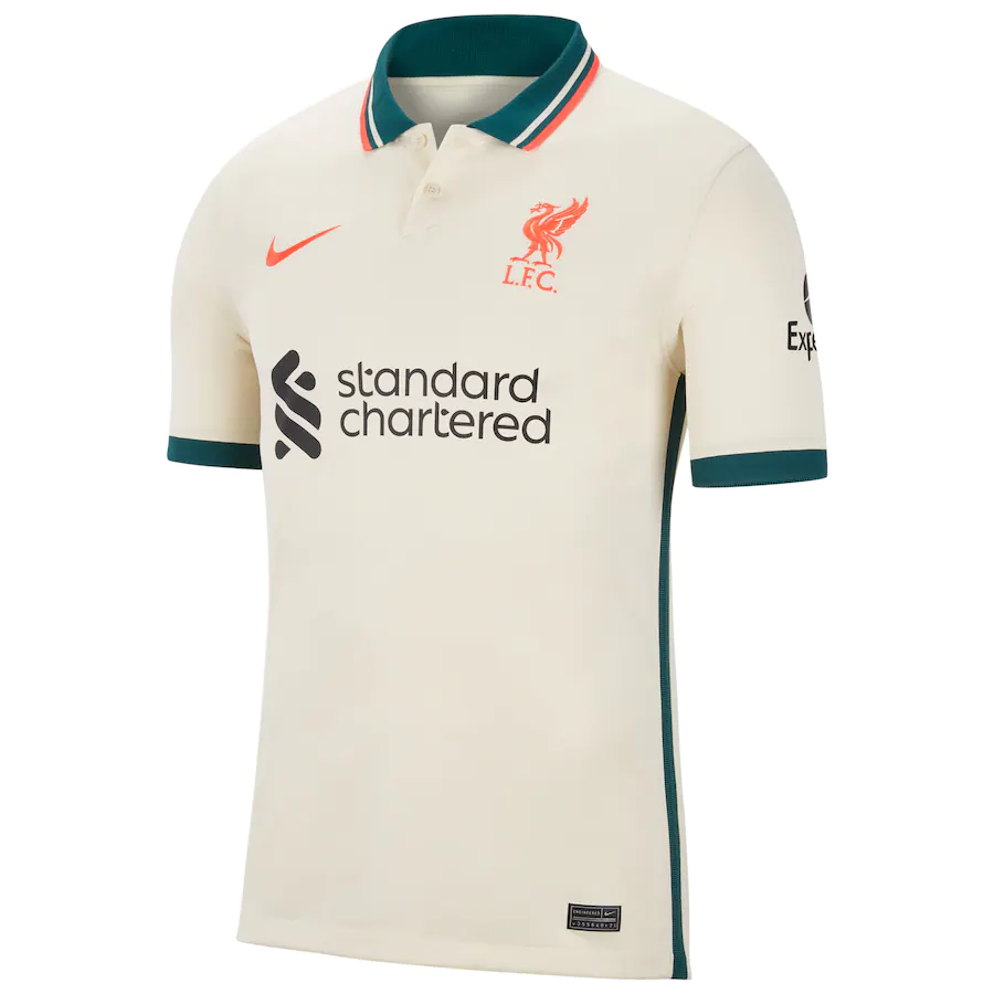 Liverpool Nike 2021/22 Away Breathe Stadium Thai Jersey