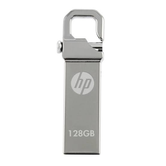 Hp Pendrive 128 gb steel