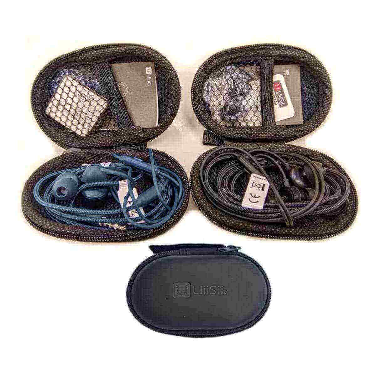 UiiSii HM13 {Original} Earphone Black & Blue & Golden