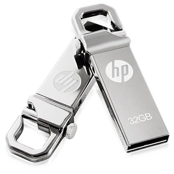 Hp Pendrive 32 gb steel