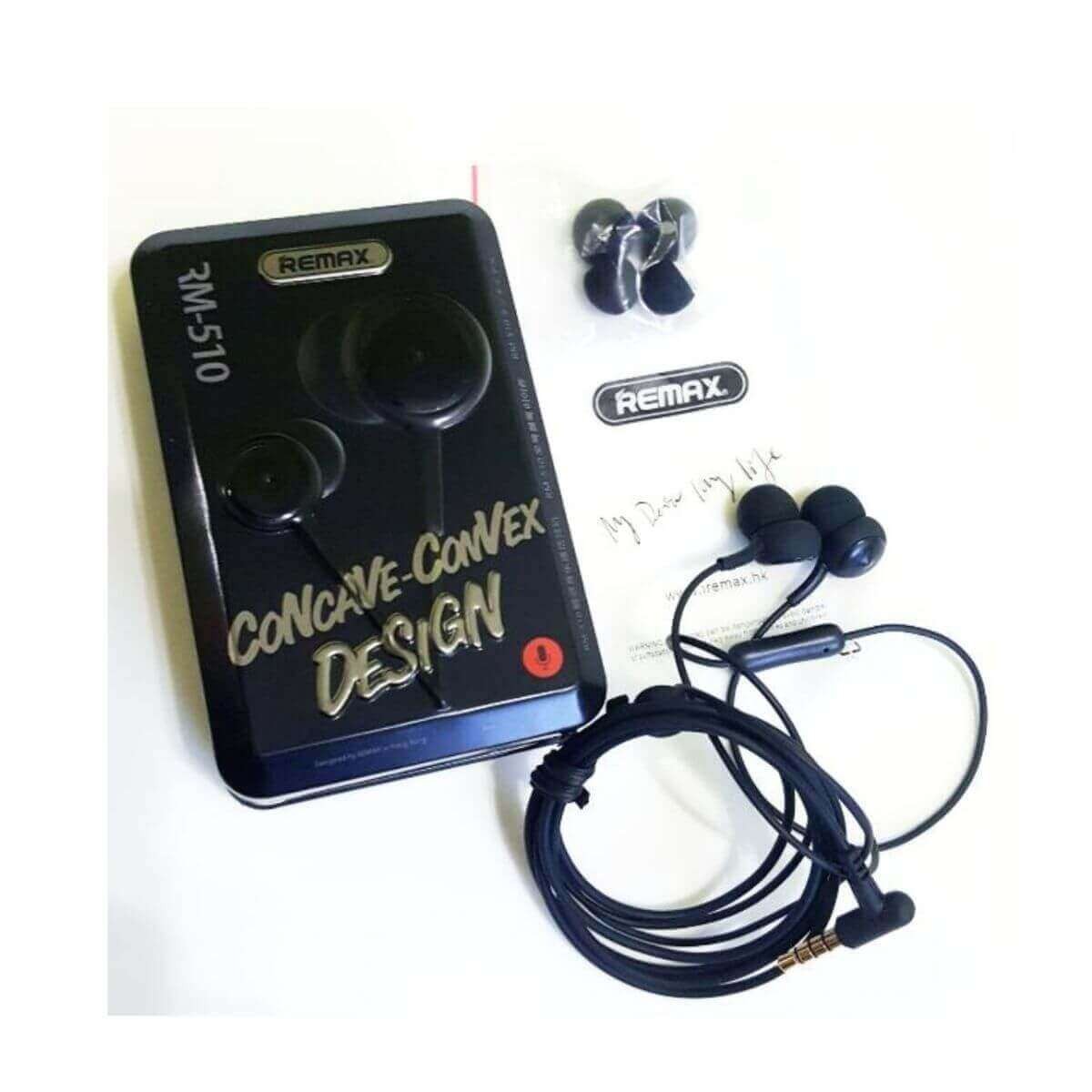 Remax RM510 Original Earphone Black