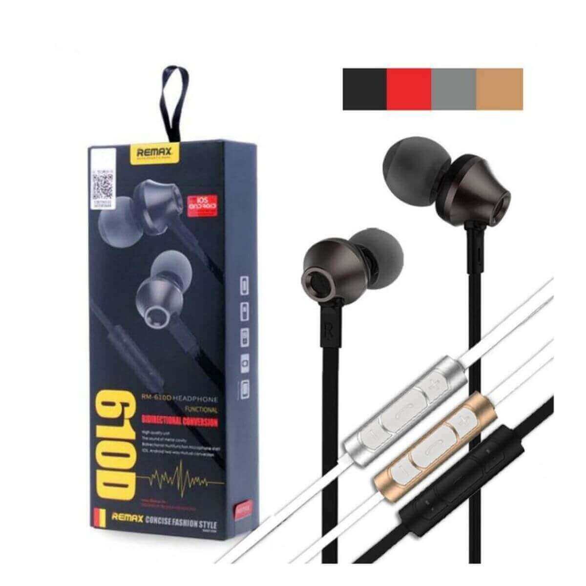 Remax RM610D Copy Earphone